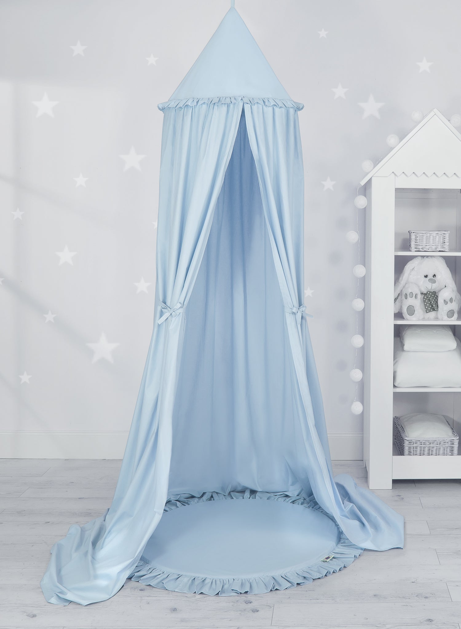 Floor play mat - blue