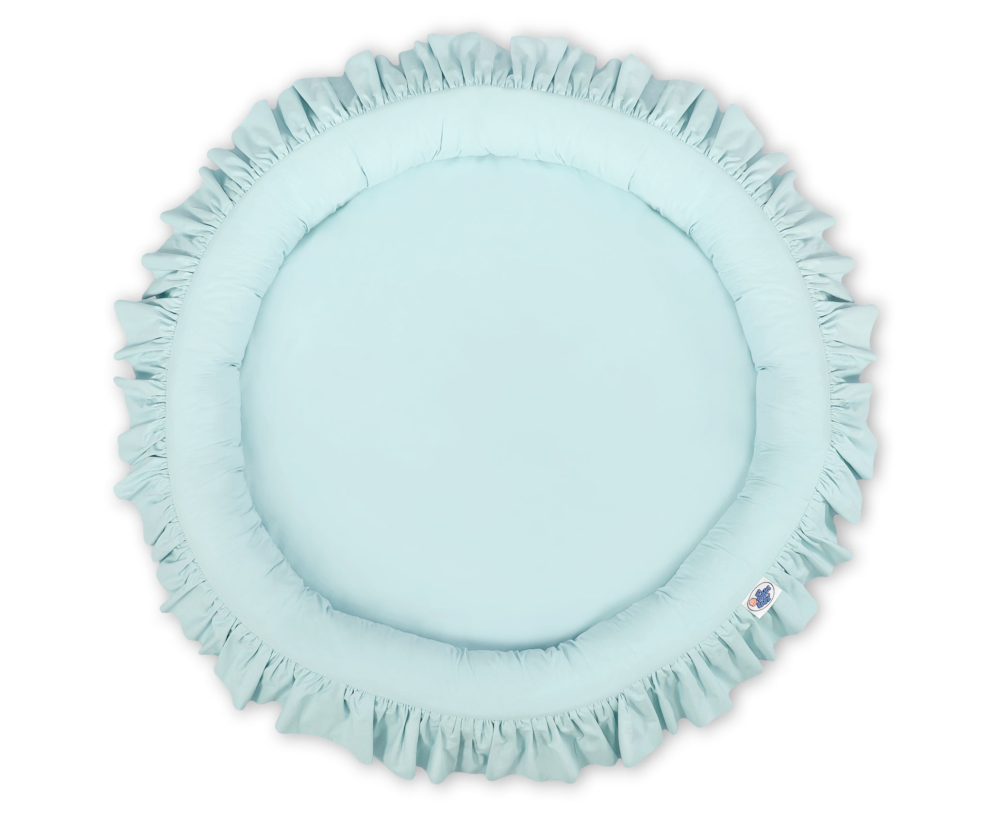 Nest with flounce - mint