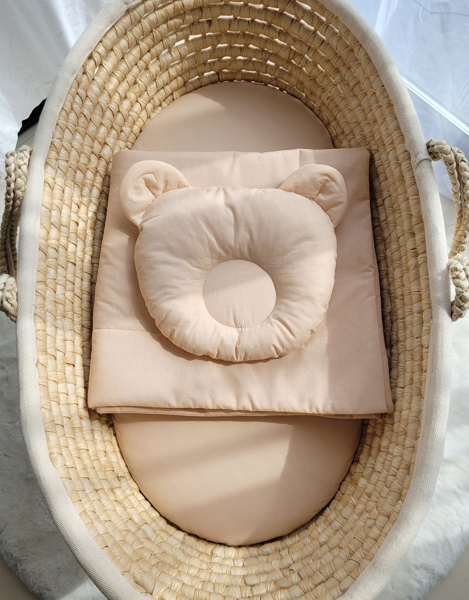 Duvet with pillow - 2pcs set - beige