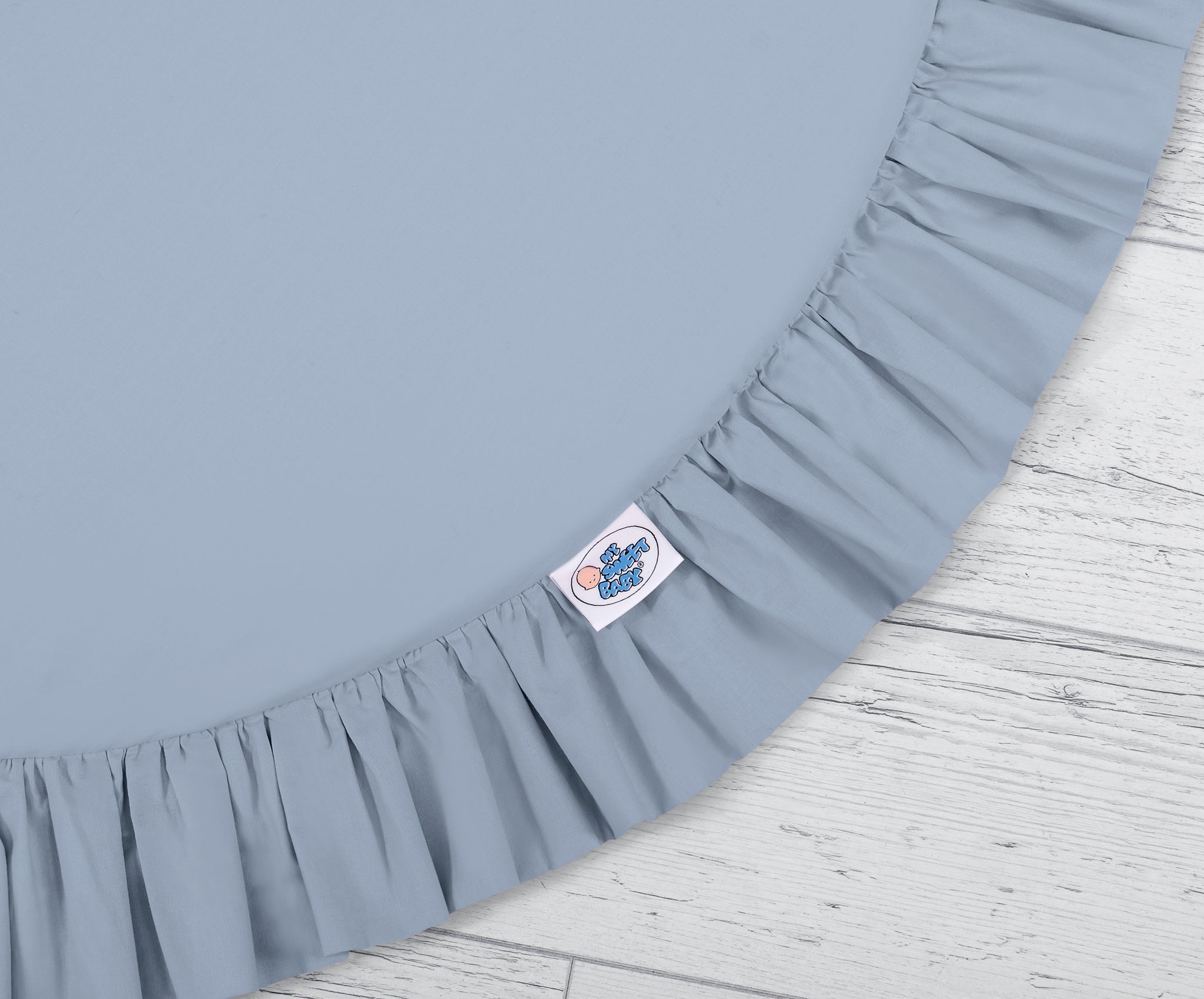Floor play mat - pastel blue