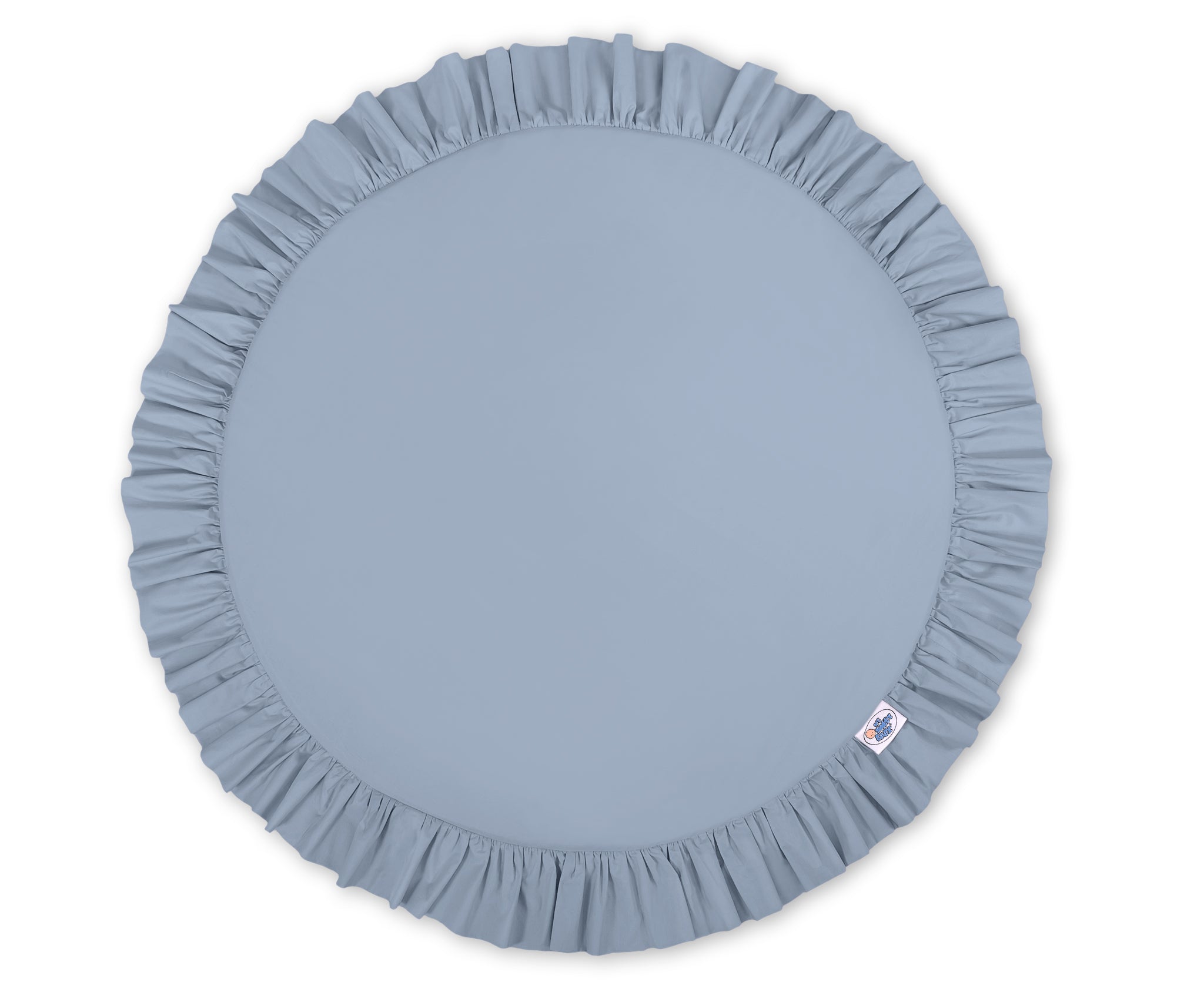 Floor play mat - pastel blue