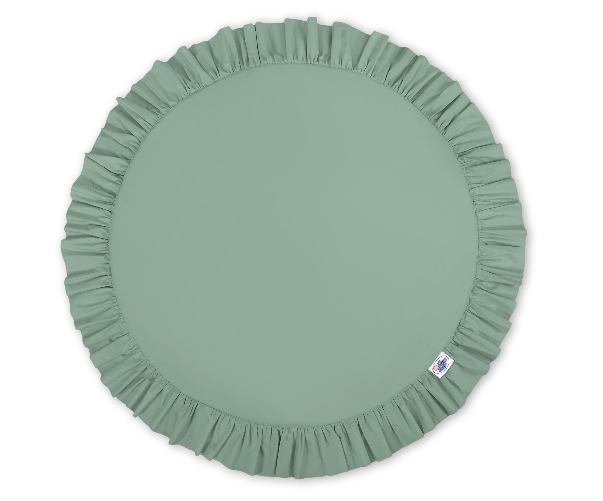 Floor play mat - pastel green