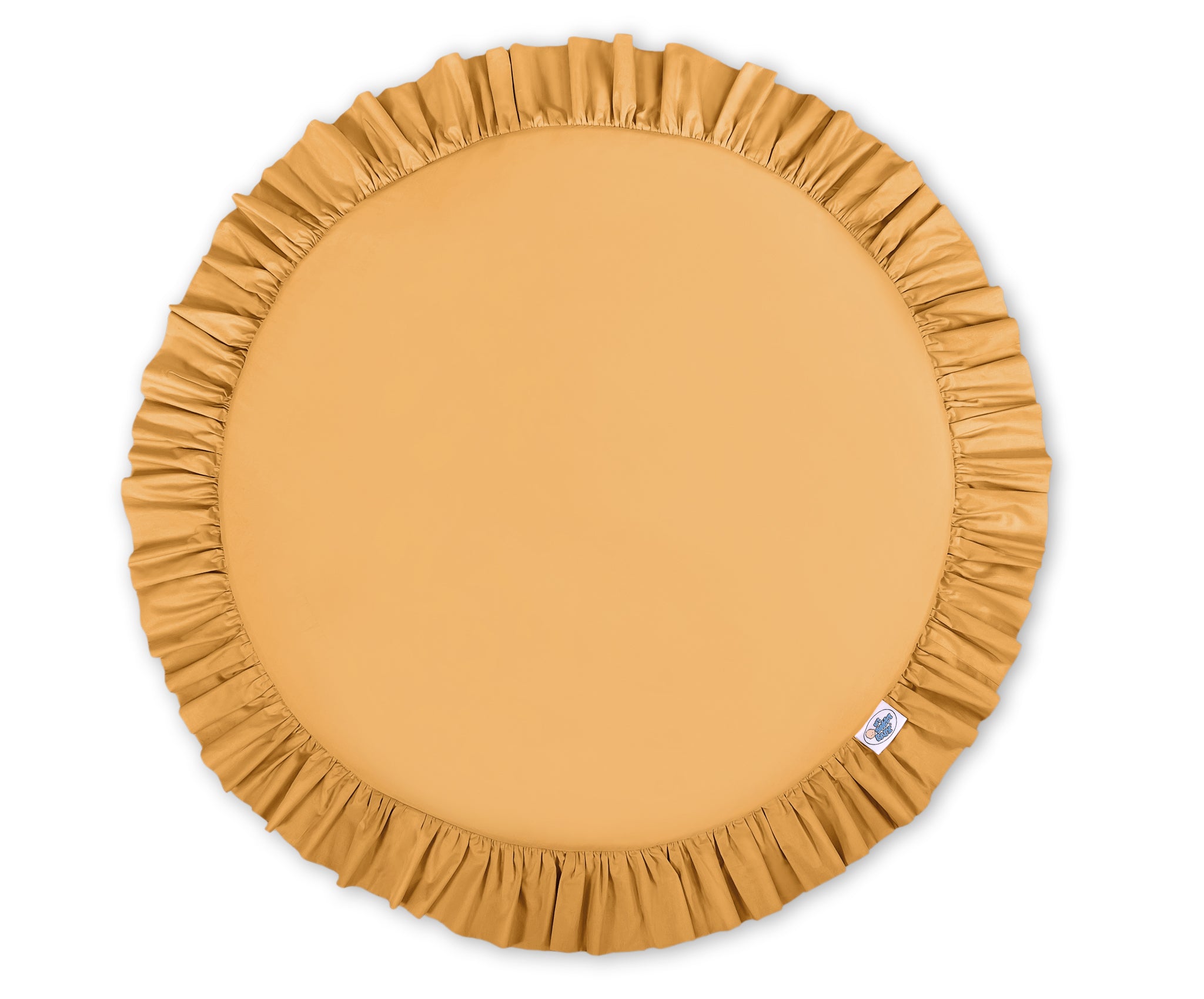 Floor play mat - honey yellow