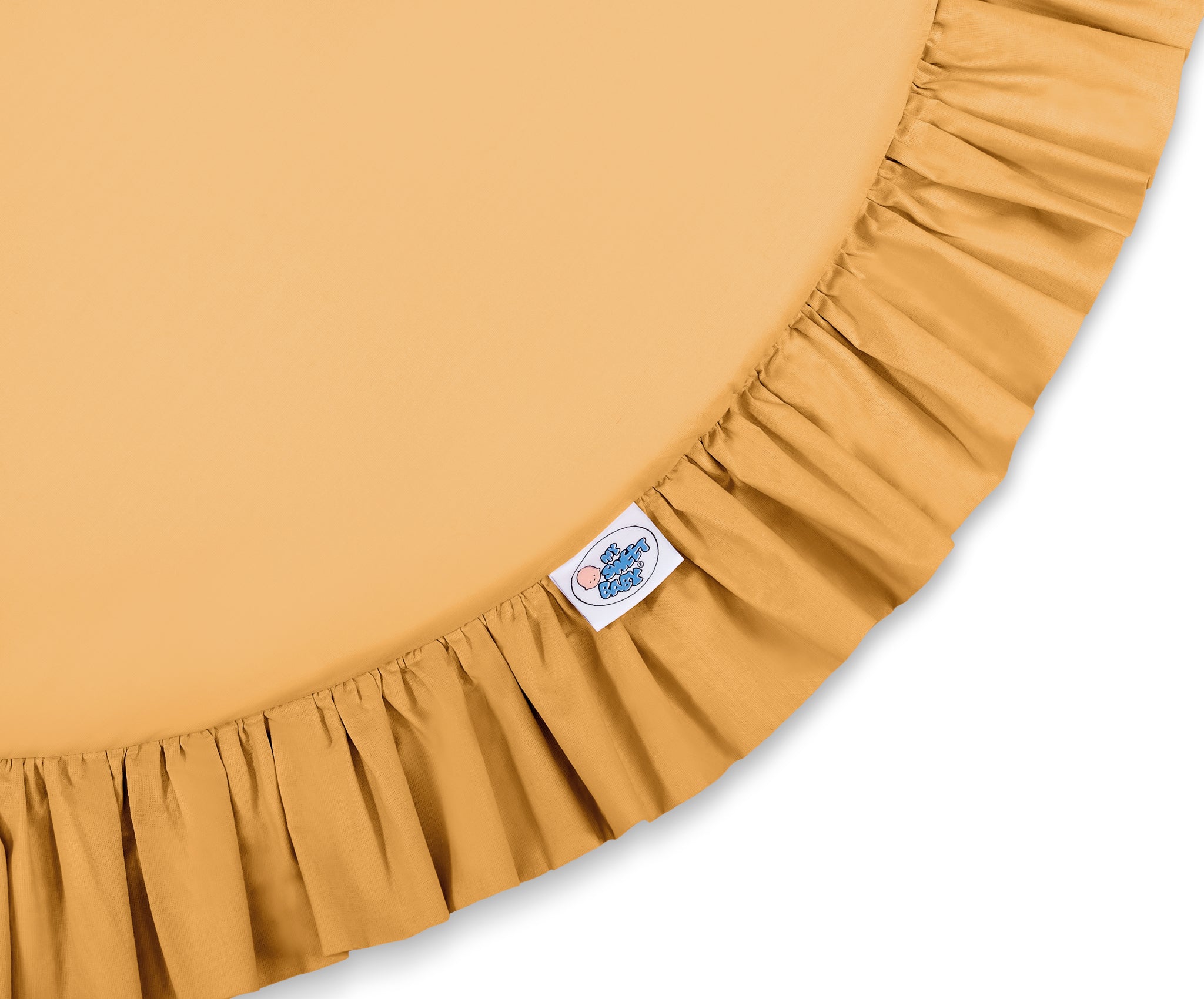 Floor play mat - honey yellow