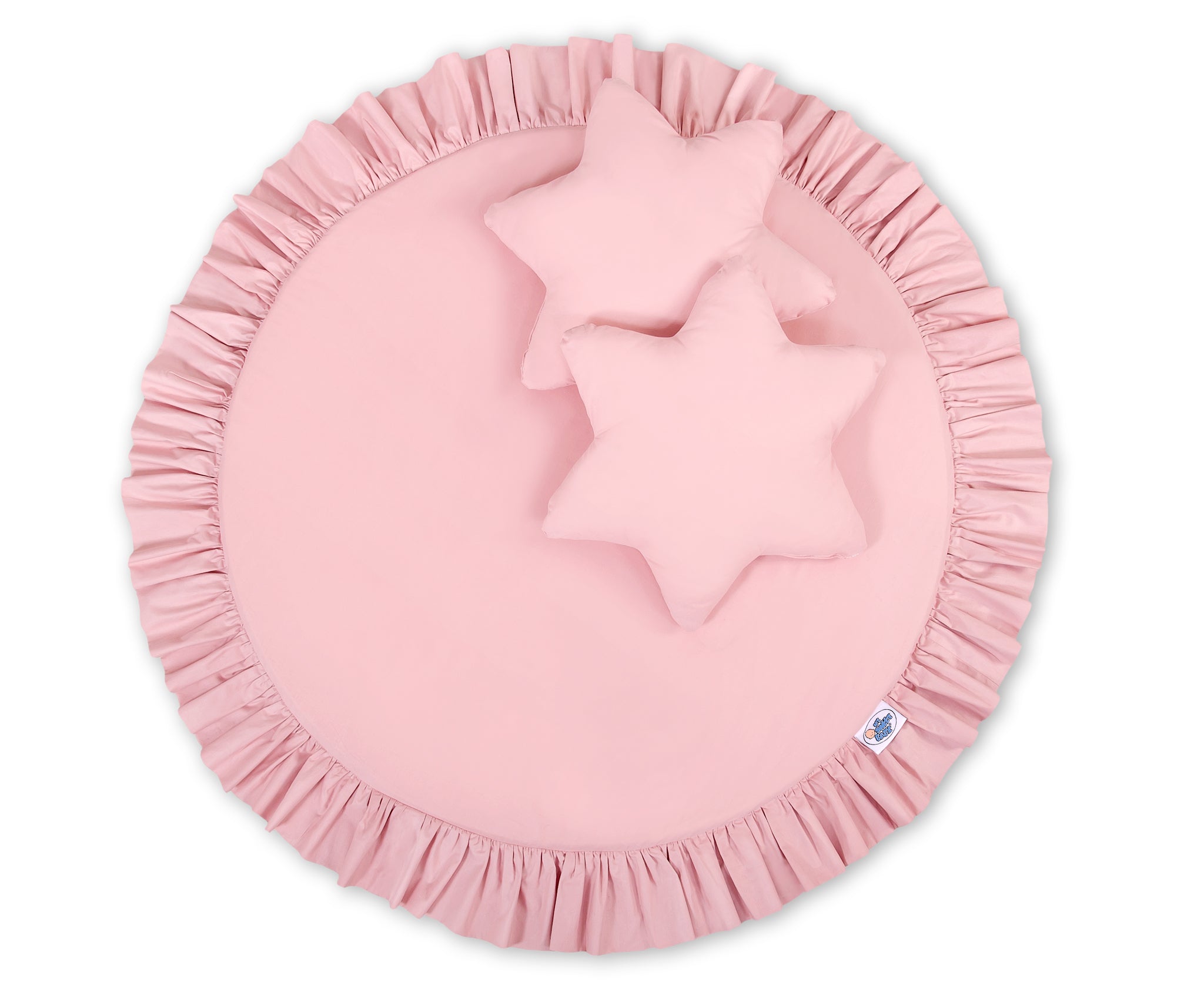 Floor play mat - pastel pink