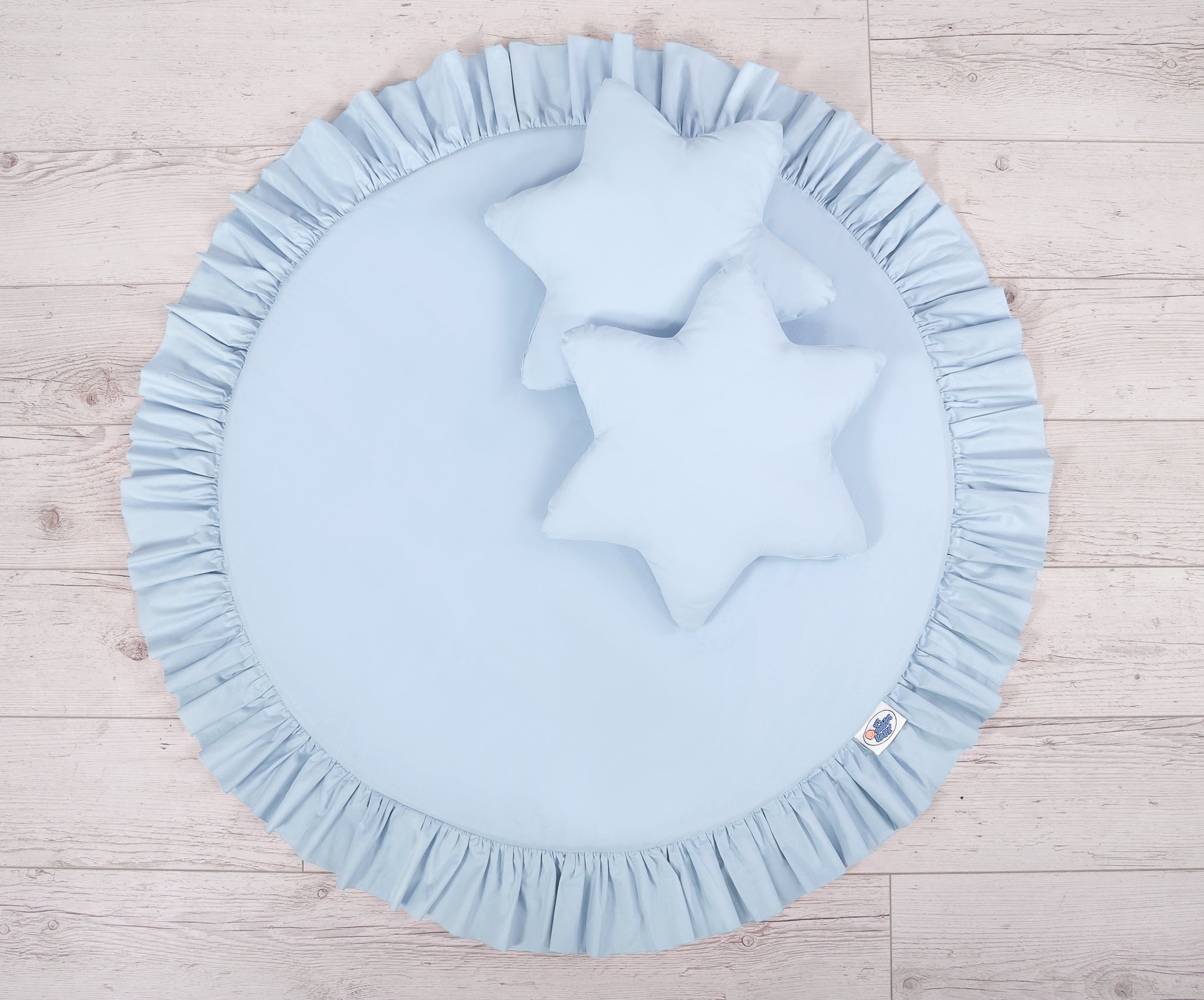 Floor play mat - blue