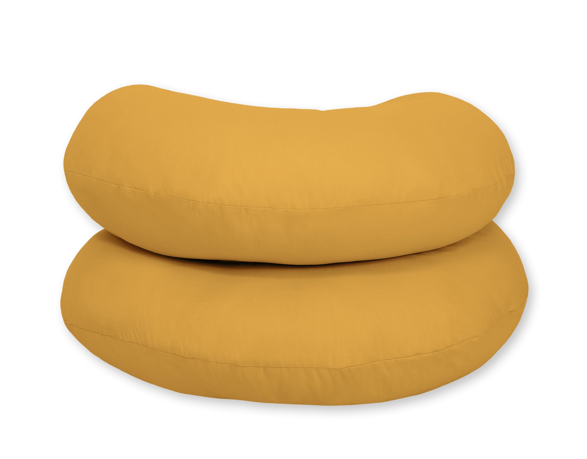 Maternity Support Pillow C, removable pillowcase - honey yellow