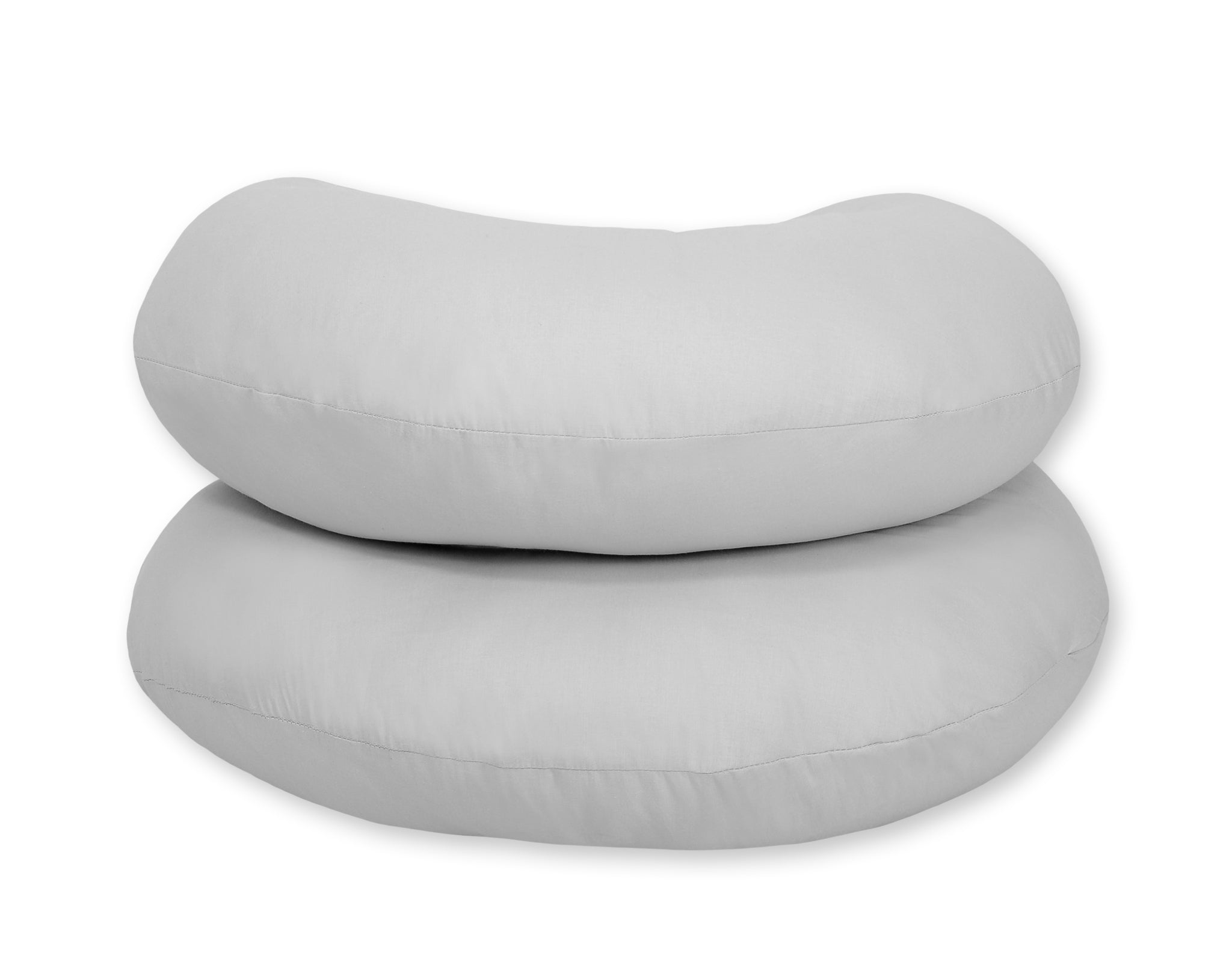 Maternity Support Pillow C, removable pillowcase - gray