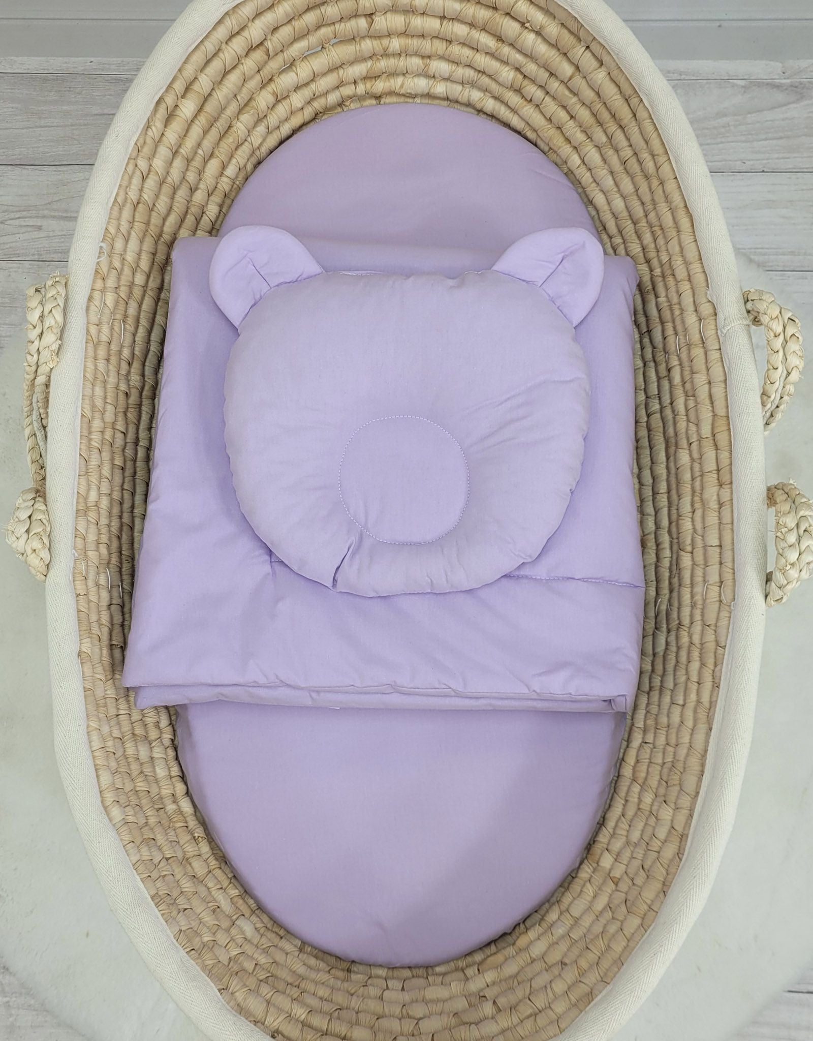 Duvet with pillow - 2pcs set - lila