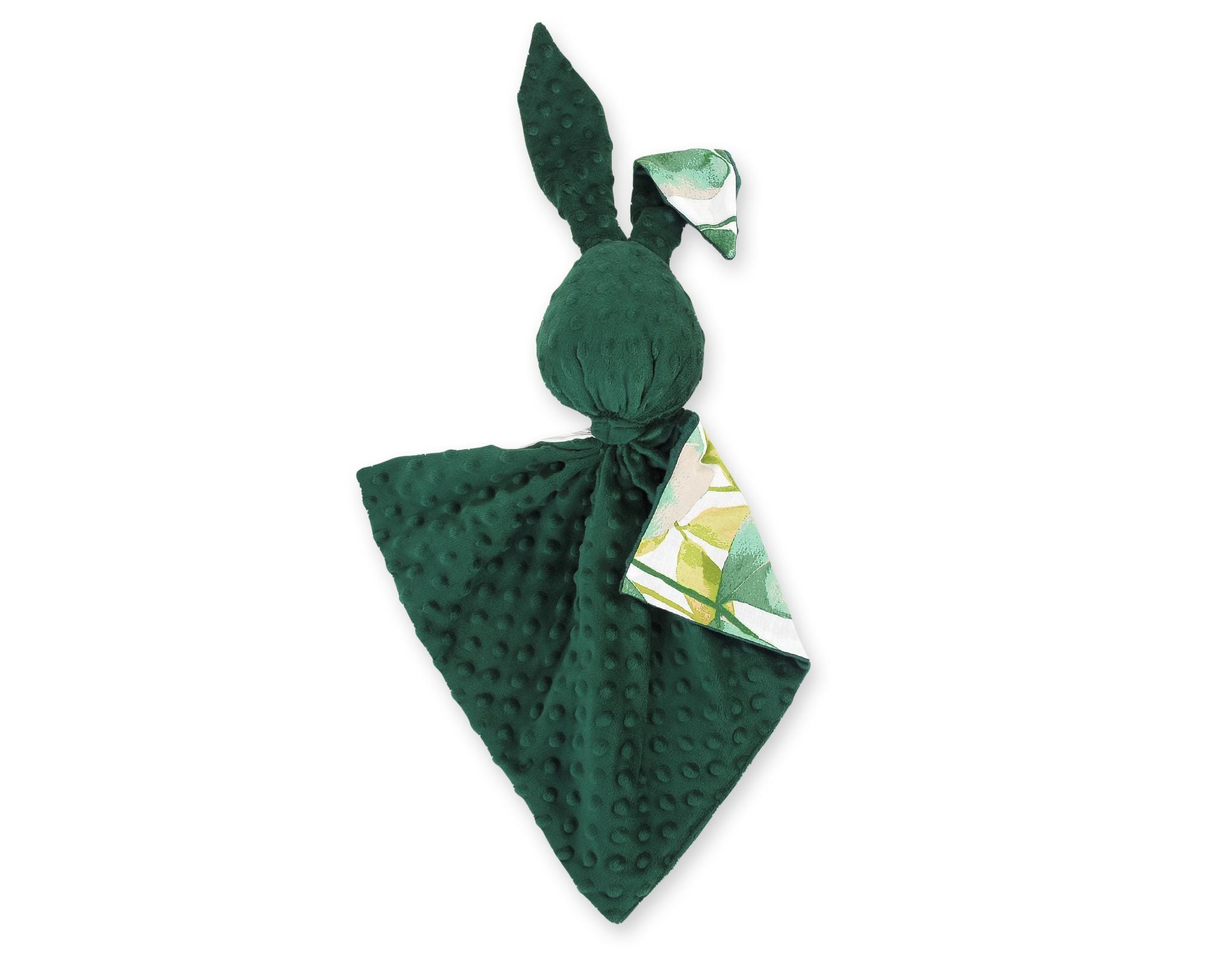 Cuddly rabbit double-sided - eucalyptus/green