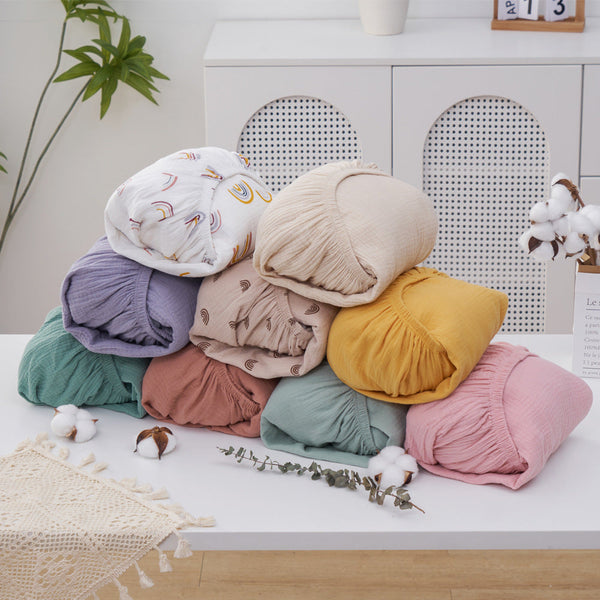 Fitted Cotton Sheets (various sizes/colors)