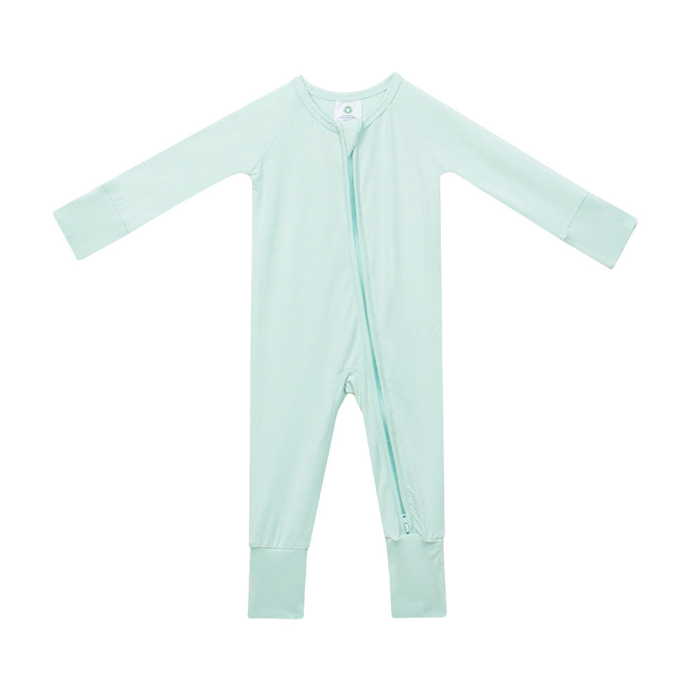 Two-Way Zipper Romper with Hat (Unisex, 7 Colors)