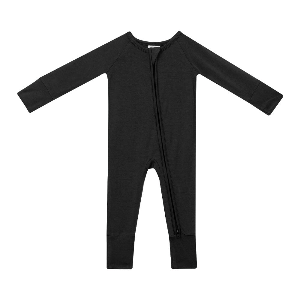 Two-Way Zipper Romper with Hat (Unisex, 7 Colors)