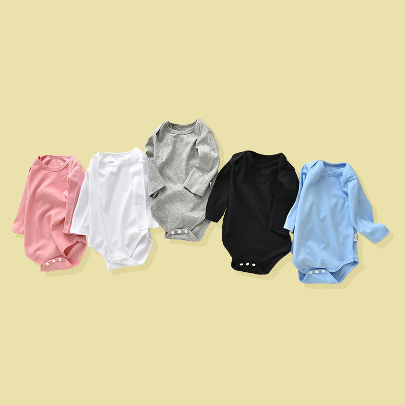 OEKO-TEX® Certified Baby Jumpsuit – Organic Cotton Long Sleeve Romper