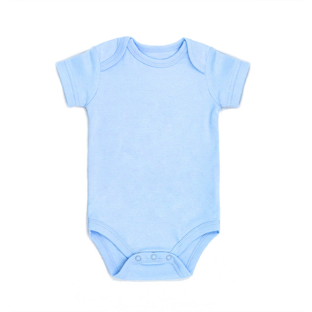 Multicolor Baby Wrap Romper – INS Style Summer Suit with Triangle Hat