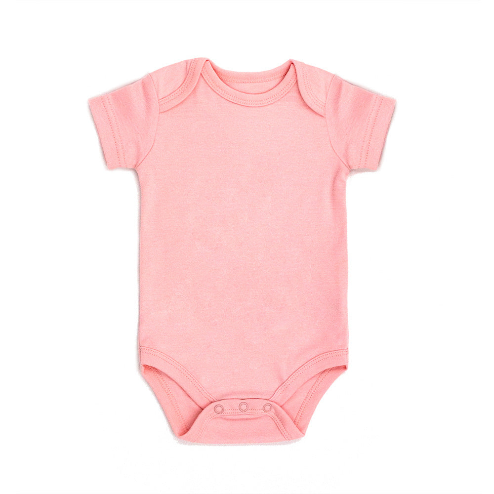 Multicolor Baby Wrap Romper – INS Style Summer Suit with Triangle Hat
