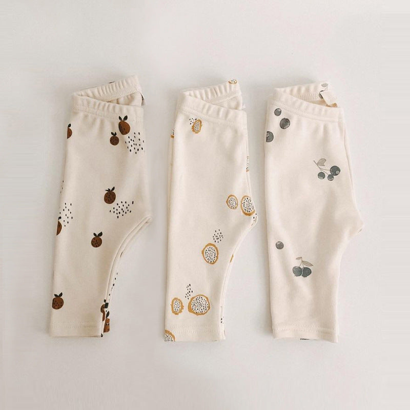 Organic Cotton Baby Leggings – Soft Pants for Spring & Fall