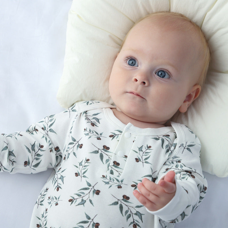 Soft Cotton Baby Jumpsuit – For Spring & Autumn