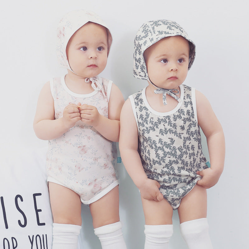 Soft Cotton Baby Playsuit – Summer Romper