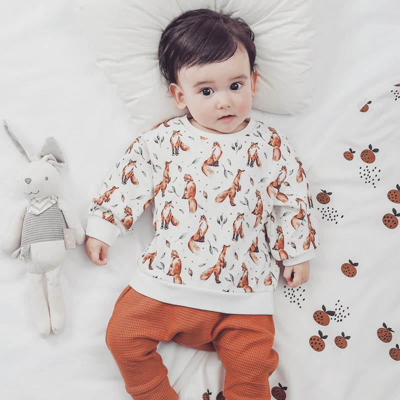 Soft Cotton Long Sleeve Shirt – For Newborns & Toddlers