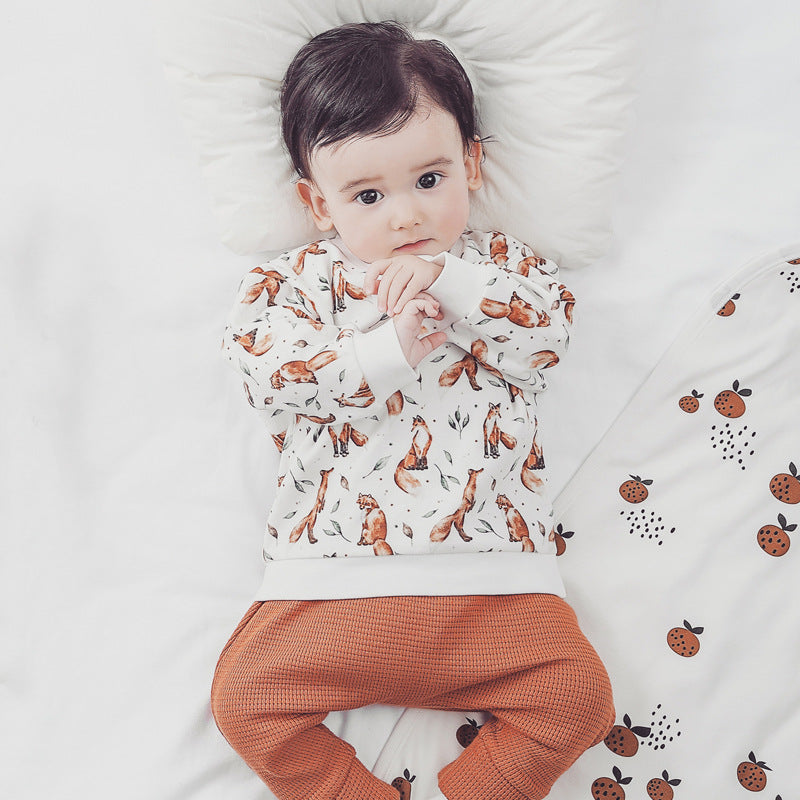 Soft Cotton Long Sleeve Shirt – For Newborns & Toddlers
