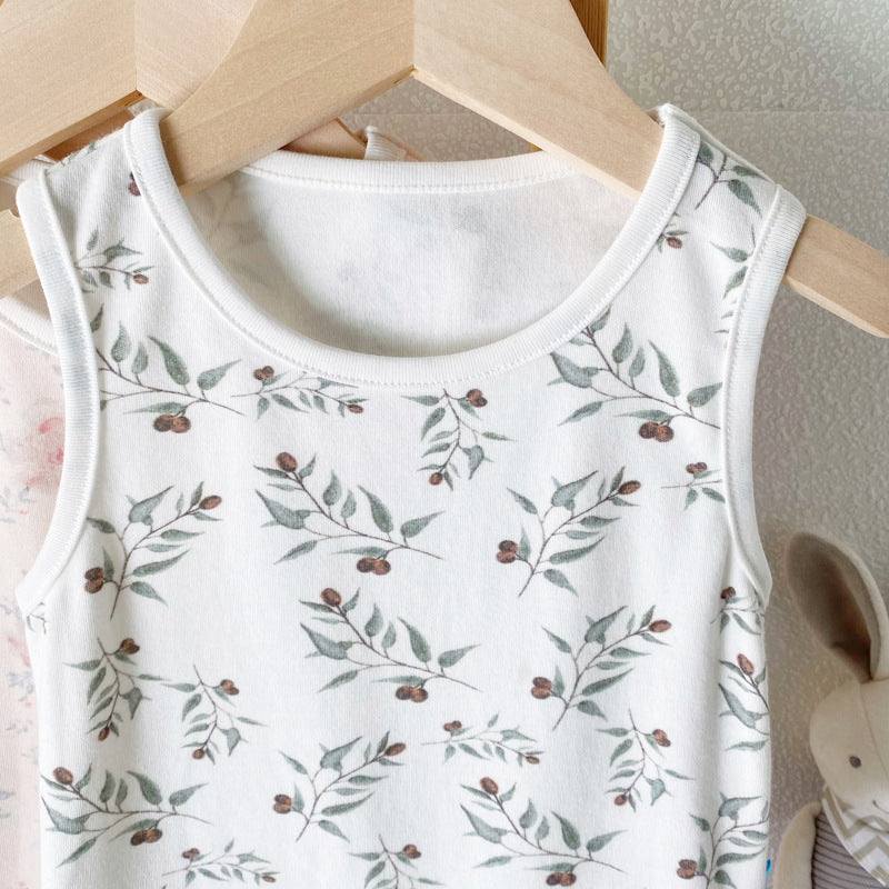 Soft Cotton Baby Playsuit – Summer Romper