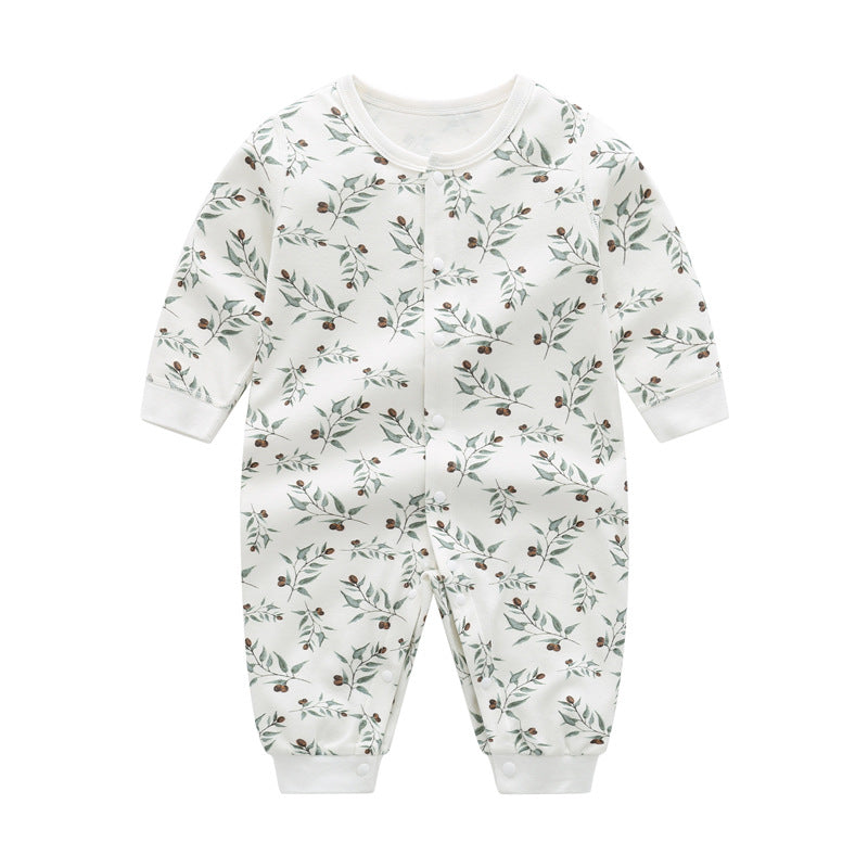 Soft Cotton Baby Jumpsuit – For Spring & Autumn