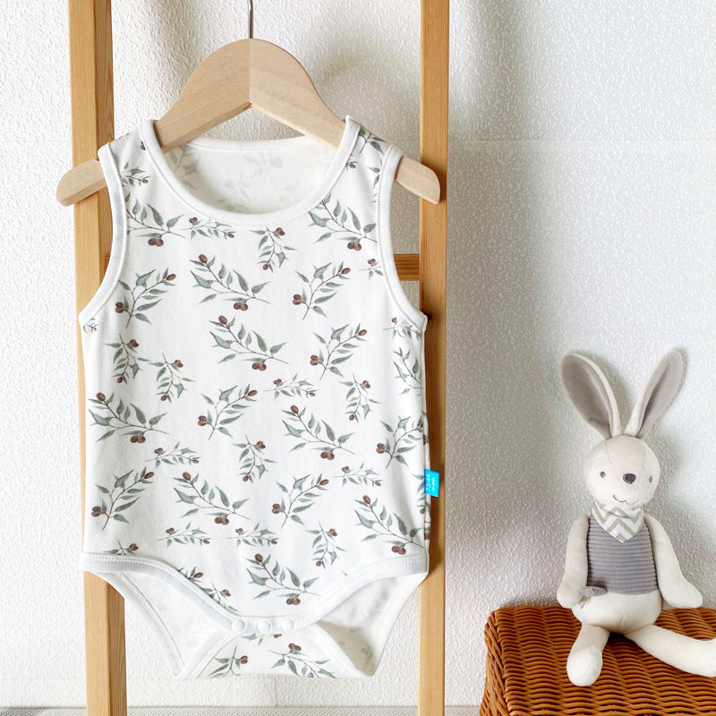 Soft Cotton Baby Playsuit – Summer Romper