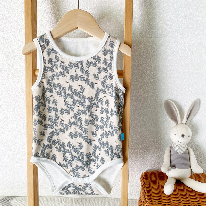 Soft Cotton Baby Playsuit – Summer Romper