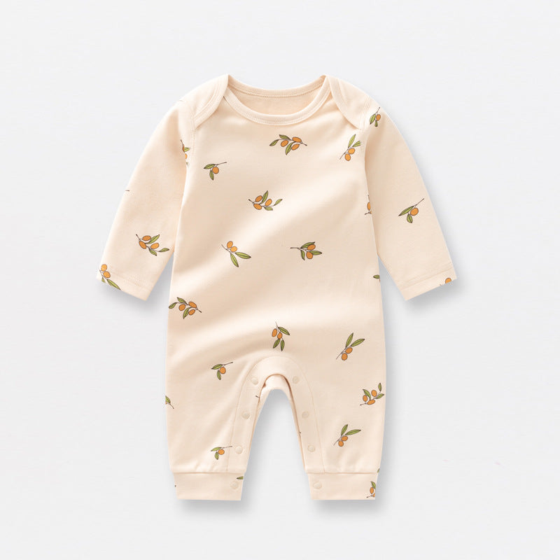 Organic Cotton Baby Jumpsuit – Soft Wrap Design