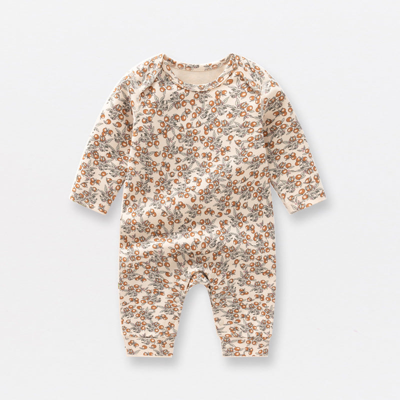 Organic Cotton Baby Jumpsuit – Soft Wrap Design