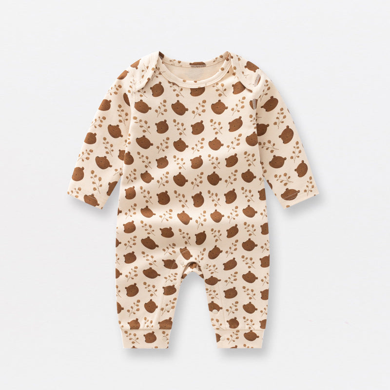 Organic Cotton Baby Jumpsuit – Soft Wrap Design