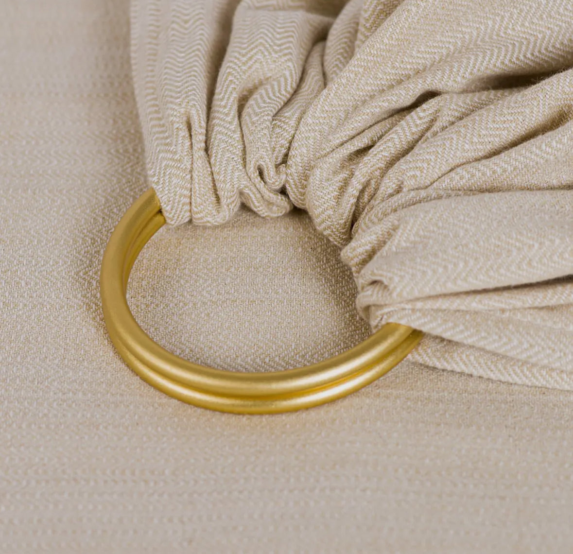 Ring sling Beige