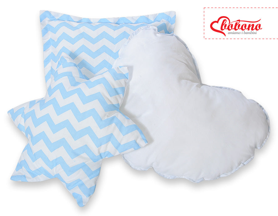 3pcs pillow set - Bright dots on beige