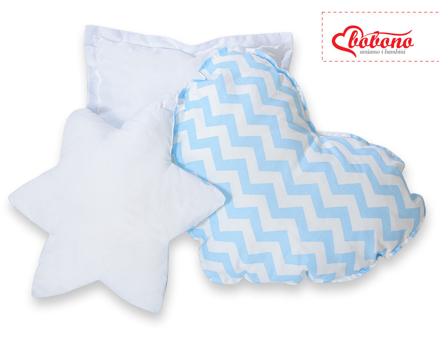 3pcs pillow set - Bright dots on beige