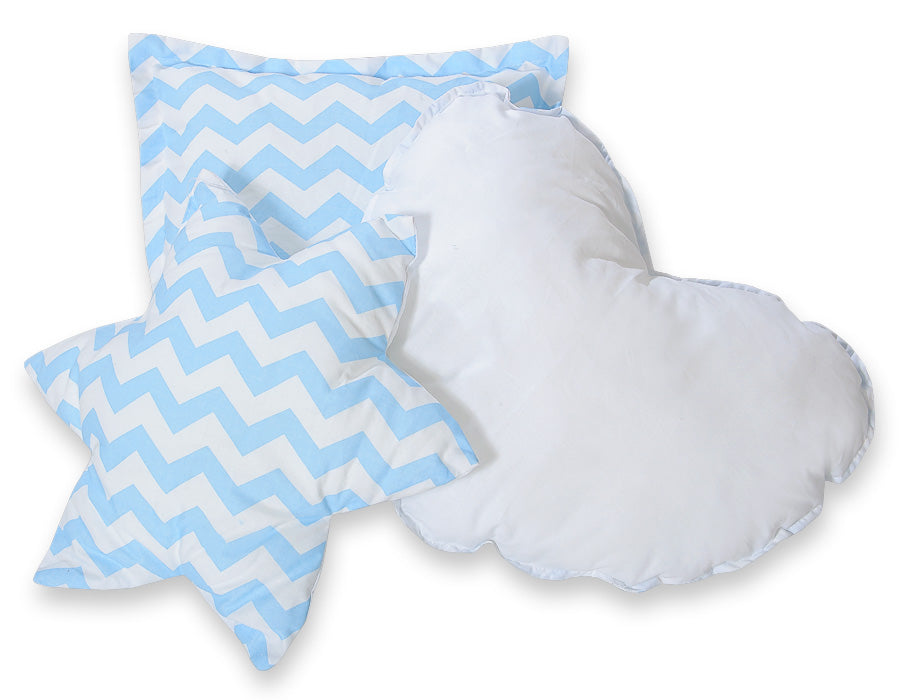 3pcs pillow set - Bright dots on beige