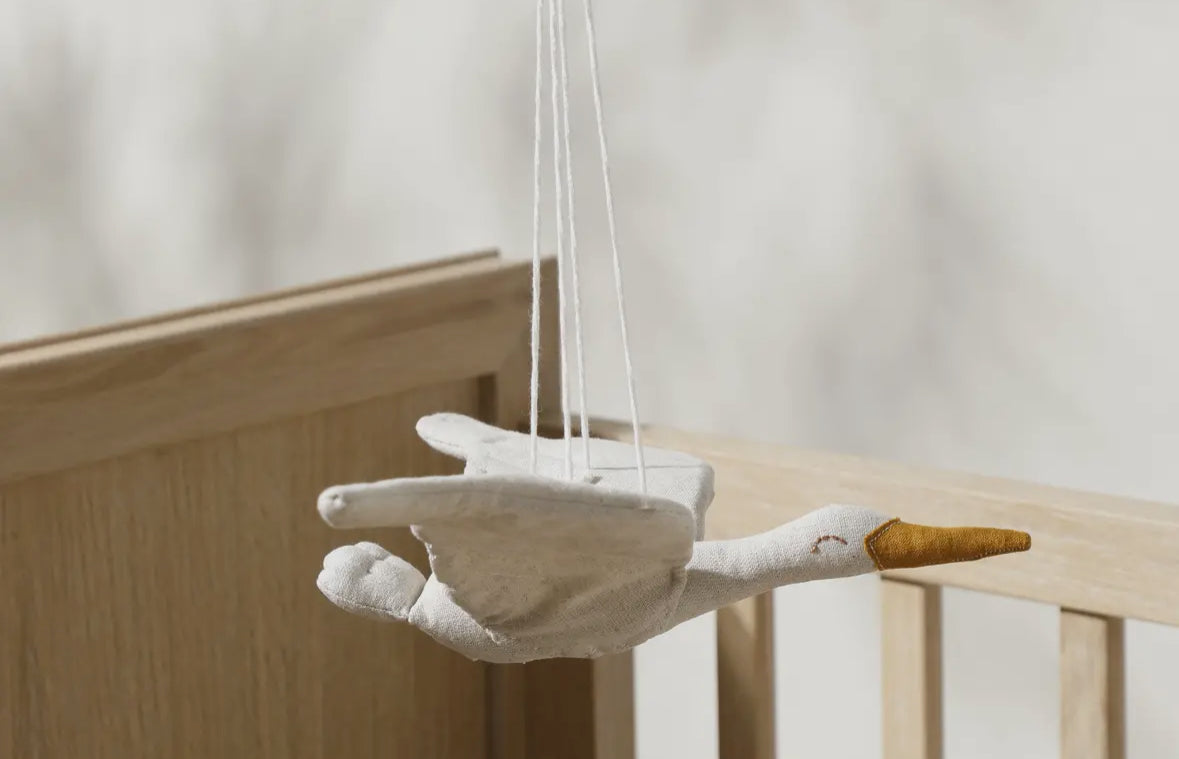 Handmade swan disturbance