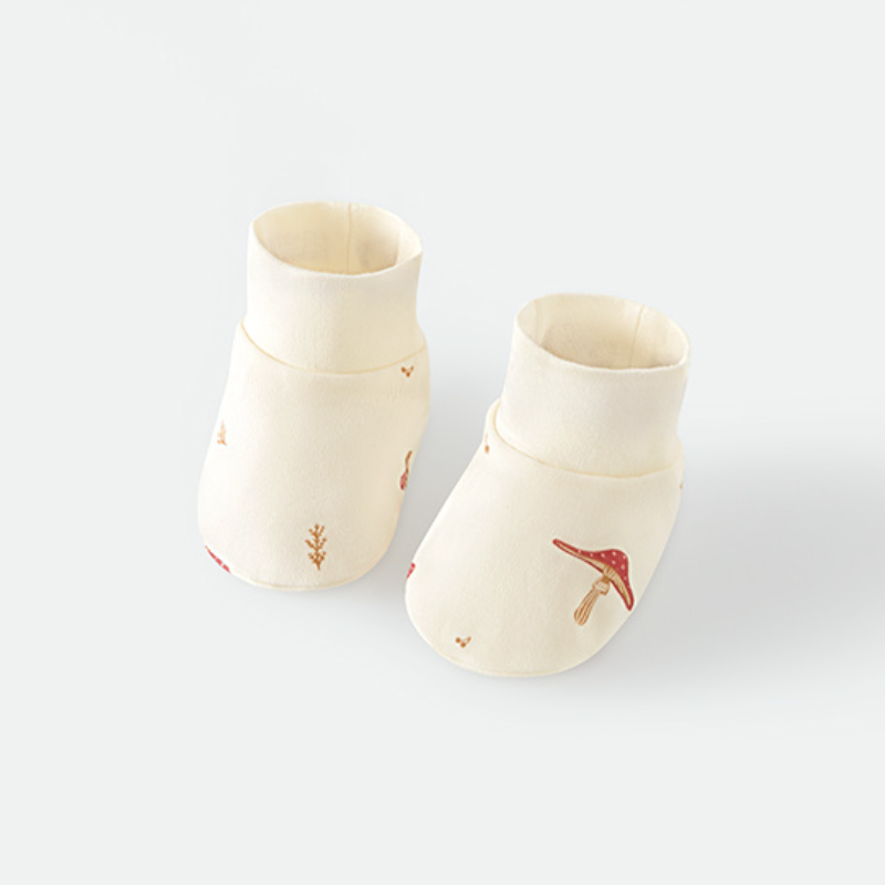 Organic Cotton Baby Booties