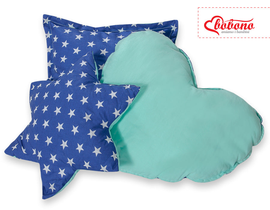 3pcs pillow set - Bright dots on beige