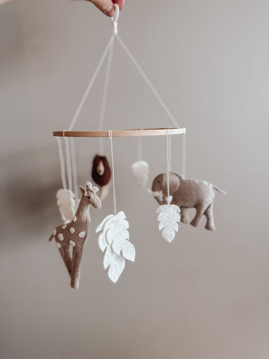 Safari baby mobile