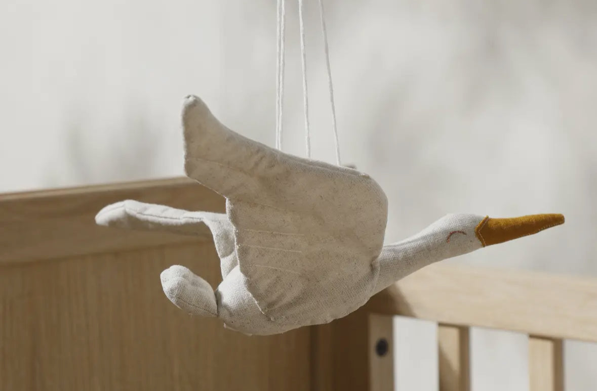 Handmade swan disturbance