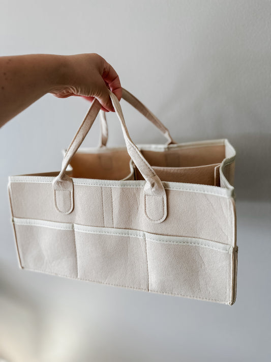Changing basket Beige