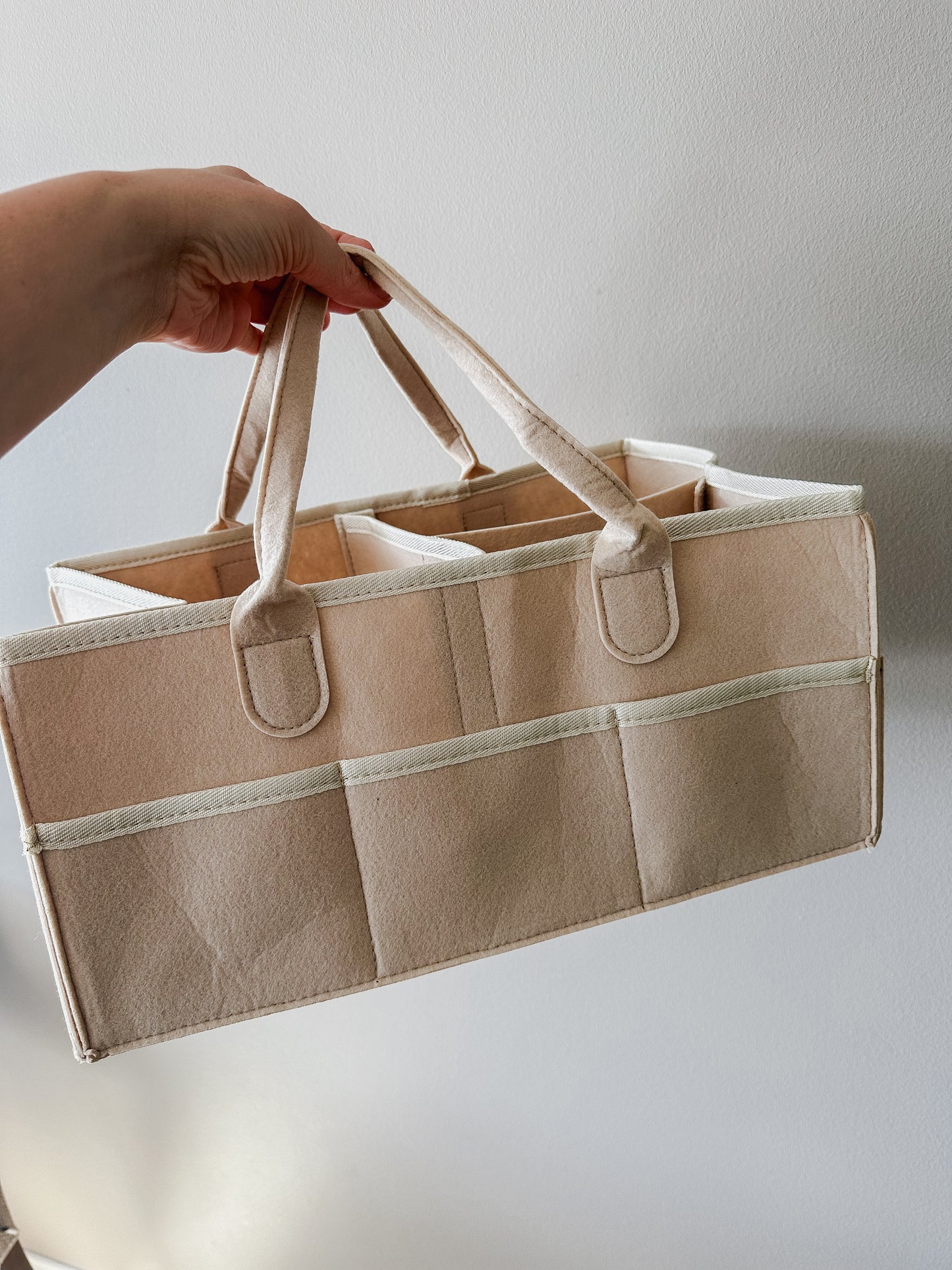 Stellekurv Beige