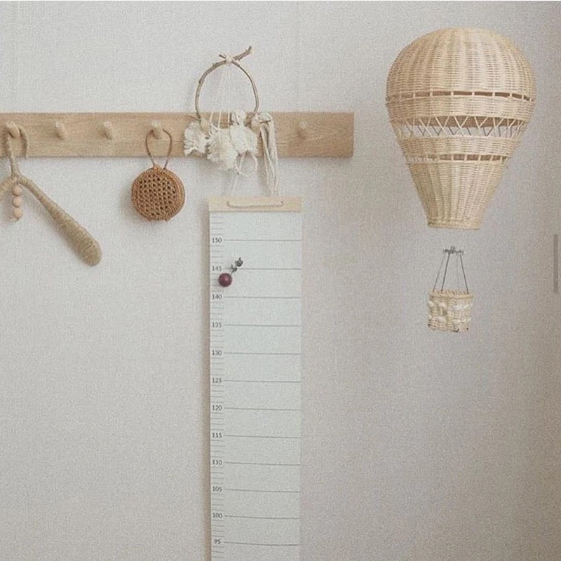 Rattan hot air balloon