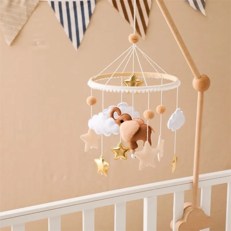 Baby unrest elephant