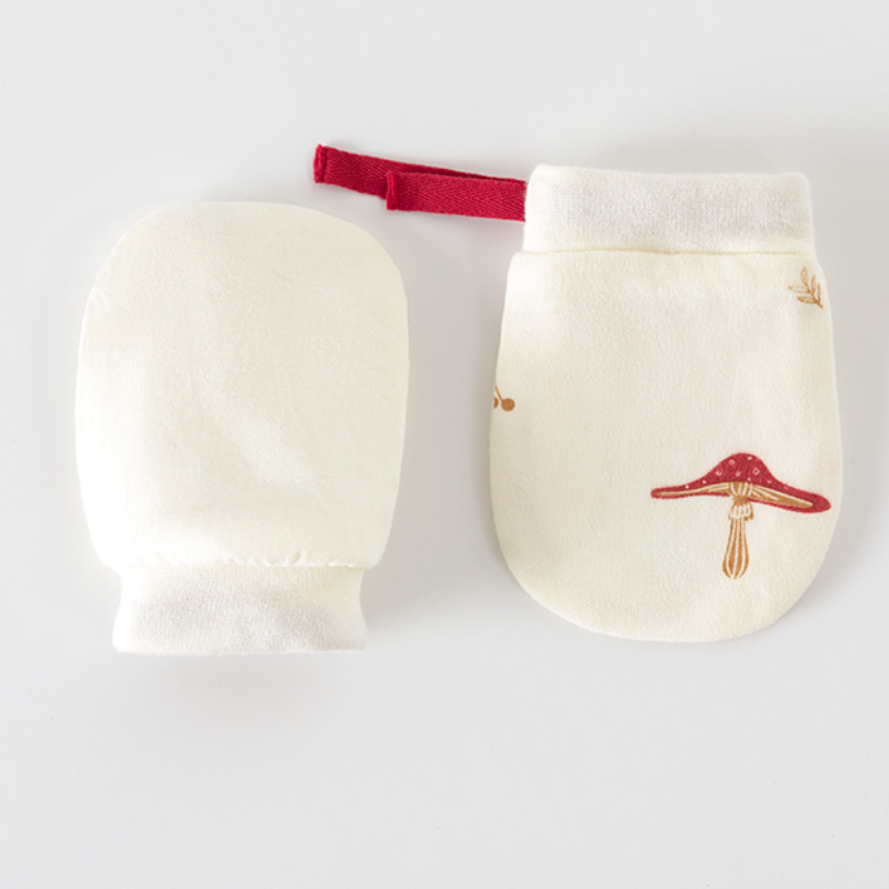 Organic Cotton Baby Hand Mittens