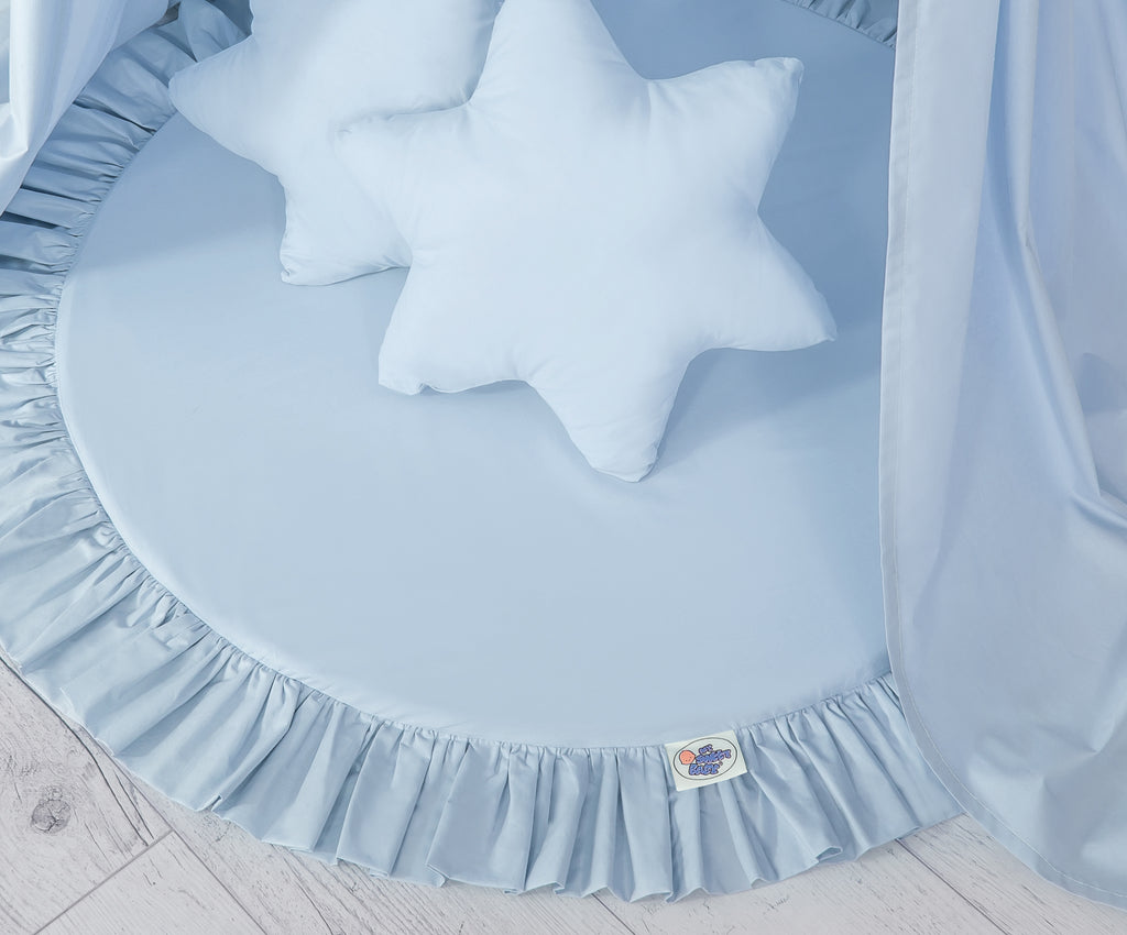 Floor play mat - blue