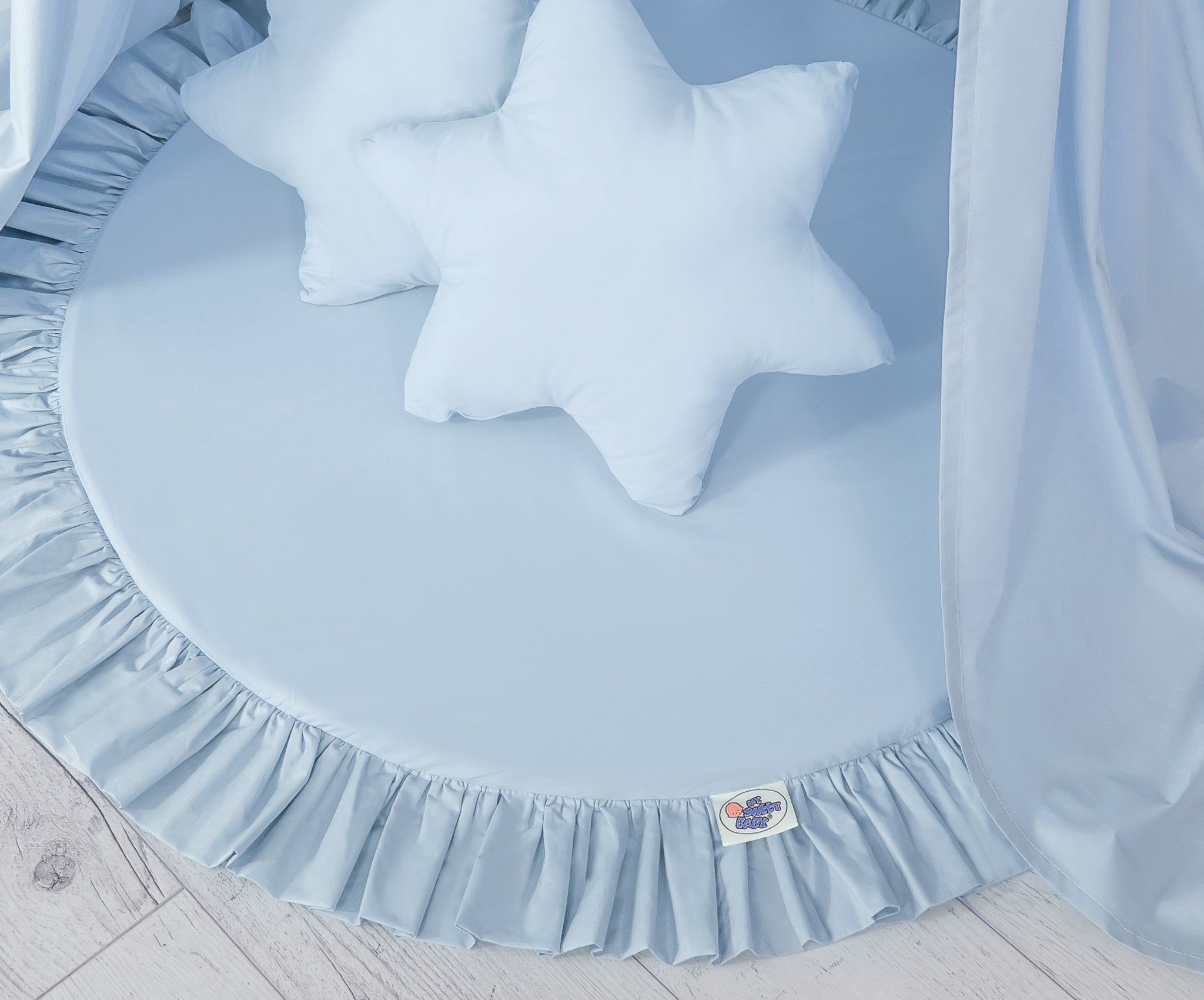 Floor play mat - blue