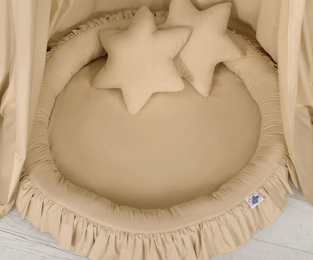 2pcs pillow set - beige