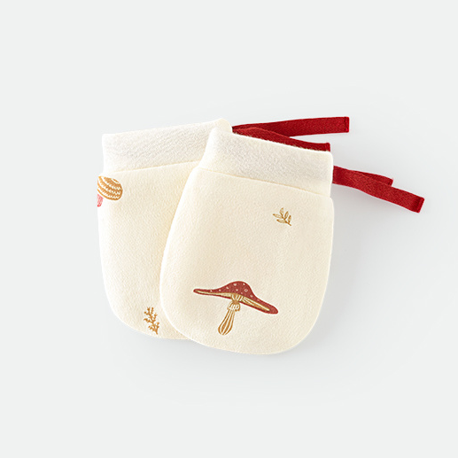 Organic Cotton Baby Hand Mittens